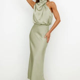 Charmey – Robe Longue Élégante à Coupe Classique