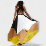Nava - Robe Longue avec Dos Ouvert