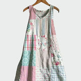 Robe à motif pastel