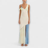 Alora - Robe Midi Thames avec Détail de Splice