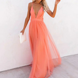 Montreux | Robe Maxi Lumière Corail