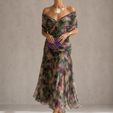 Nadège | Robe de Soirée Corail