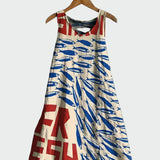 Robe avec motif de sardines