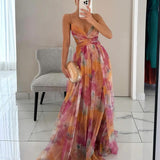 Charline | Robe Maxi Envoûtante à Imprimé Floral