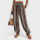 Scarlett - Pantalon avec graphique ethnique