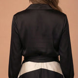 Féchy – Robe Élégante avec Imprimé Horizontal à Rayures