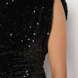 Delémont – Robe Mini avec Paillettes et Éclat