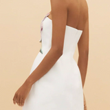 Môtiers – Robe Mini avec Top Tub Brodé Floral