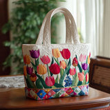 Sac Artisanal | Jardin de Tulipes