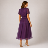Aigle | Robe Maxi Décolleté Goutte et Bordure en Dentelle