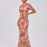 Broc – Robe à Imprimé Floral et Coupe Romantique