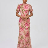 Broc – Robe à Imprimé Floral et Coupe Romantique