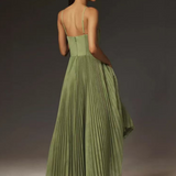 Bulle – Robe Midi Plissée avec Air Romantique