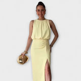 Liene - Robe Midi Élégante
