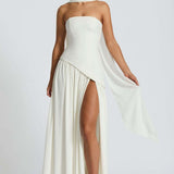 Palézieux – Robe Longue Élégante avec Ligne Classique