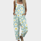 Bleu clair avec motif floral