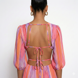 Auvernier – Robe Élégante avec Une Coupe Sobre et Présence