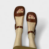 Elsen - Sandales en cuir Juneya