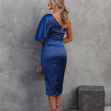Leysin – Robe Midi à Silhouette Délicate