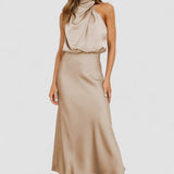 Charmey – Robe Longue Élégante à Coupe Classique