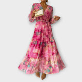 Evelyn - Robe Maxidream Aquarelle