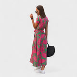 Lila Rosa - Robe Boho Chic
