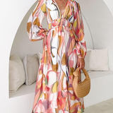 Juliette | Robe Féminine à Motif Floral