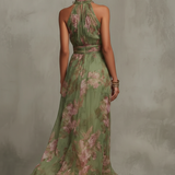 Yverdon – Robe Midi Florale d'Été