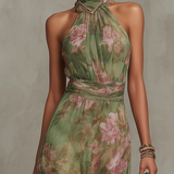 Yverdon – Robe Midi Florale d'Été