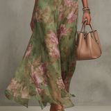 Yverdon – Robe Midi Florale d'Été