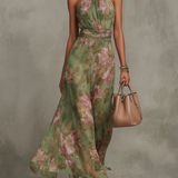 Yverdon – Robe Midi Florale d'Été