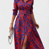 Bianca - Robe à motif animal