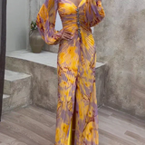 Cully – Robe avec Décolleté en V et Silhouette Fluide