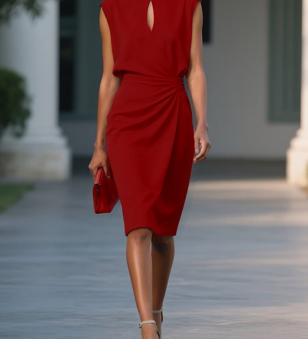 Vevey – Robe Midi Élégante