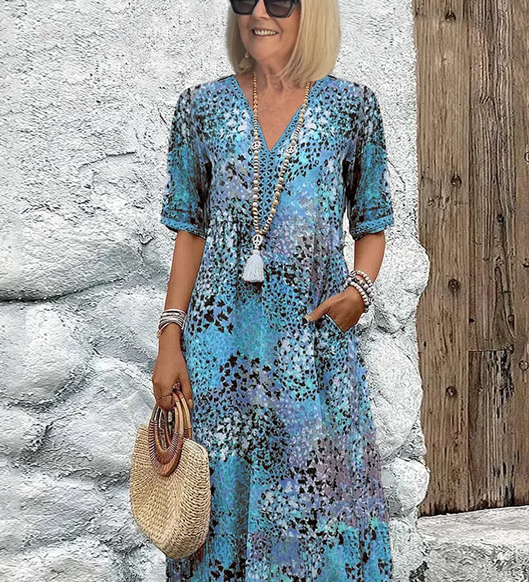 Lia - Robe Midi Femme