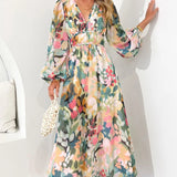 Juliette | Robe Féminine à Motif Floral