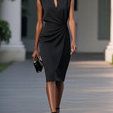 Vevey – Robe Midi Élégante