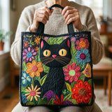 Sac Artisanal | Chat Noir Enchanté