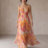 Charline | Robe Maxi Envoûtante à Imprimé Floral