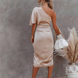 Leysin – Robe Midi à Silhouette Délicate