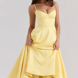 Lutry – Robe Midi en Tulle avec Jupe Ample