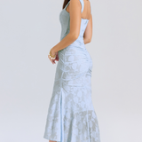Riaz – Robe Maxi avec Dentelle Appliquée avec Finesse