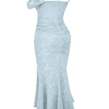 Riaz – Robe Maxi avec Dentelle Appliquée avec Finesse