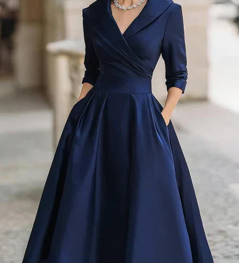 Lausanne – Robe Midi Élégante