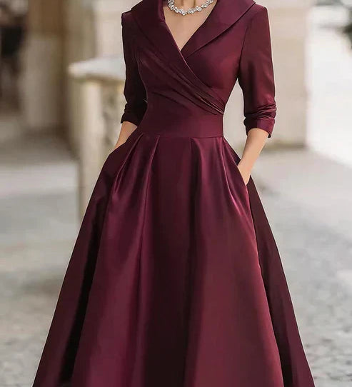 Lausanne – Robe Midi Élégante