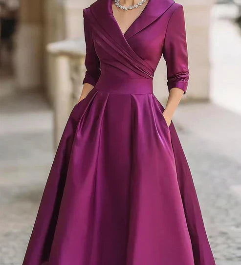 Lausanne – Robe Midi Élégante