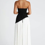 Palézieux – Robe Longue Élégante avec Ligne Classique