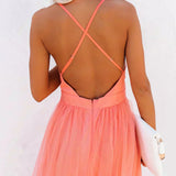 Montreux | Robe Maxi Lumière Corail